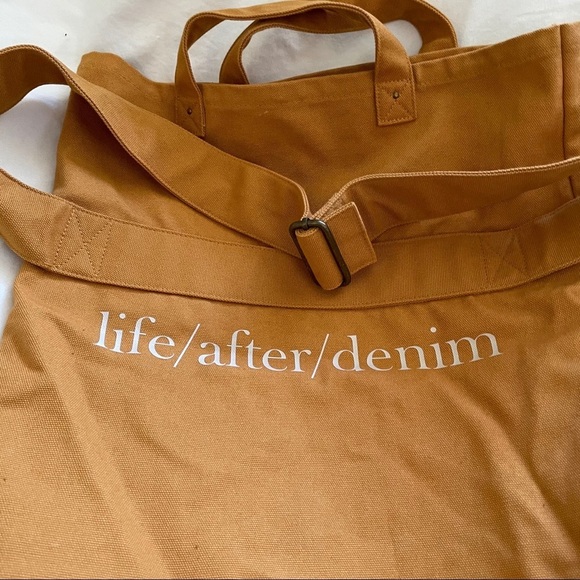 Life/After/Denim Tote Bag - Picture 3 of 6